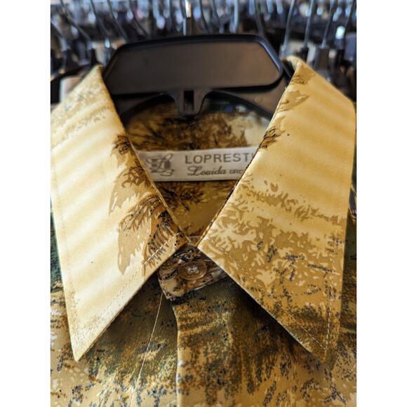 Loprestri Luidio Group mens16-16.5" Shirt L Chest 50" Length 33" Sleeve 23.5" - Picture 12 of 14